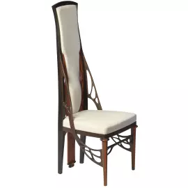 Гарнитур для игры в шахматы "Лувр" с янтарной инкрустацией